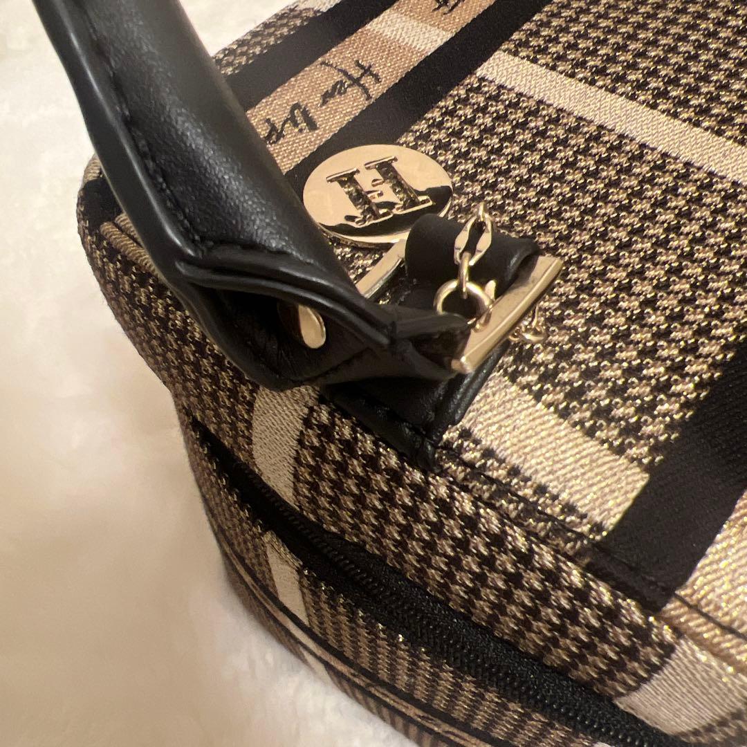 herlipto Jacquard Vanity Bag ゴールド