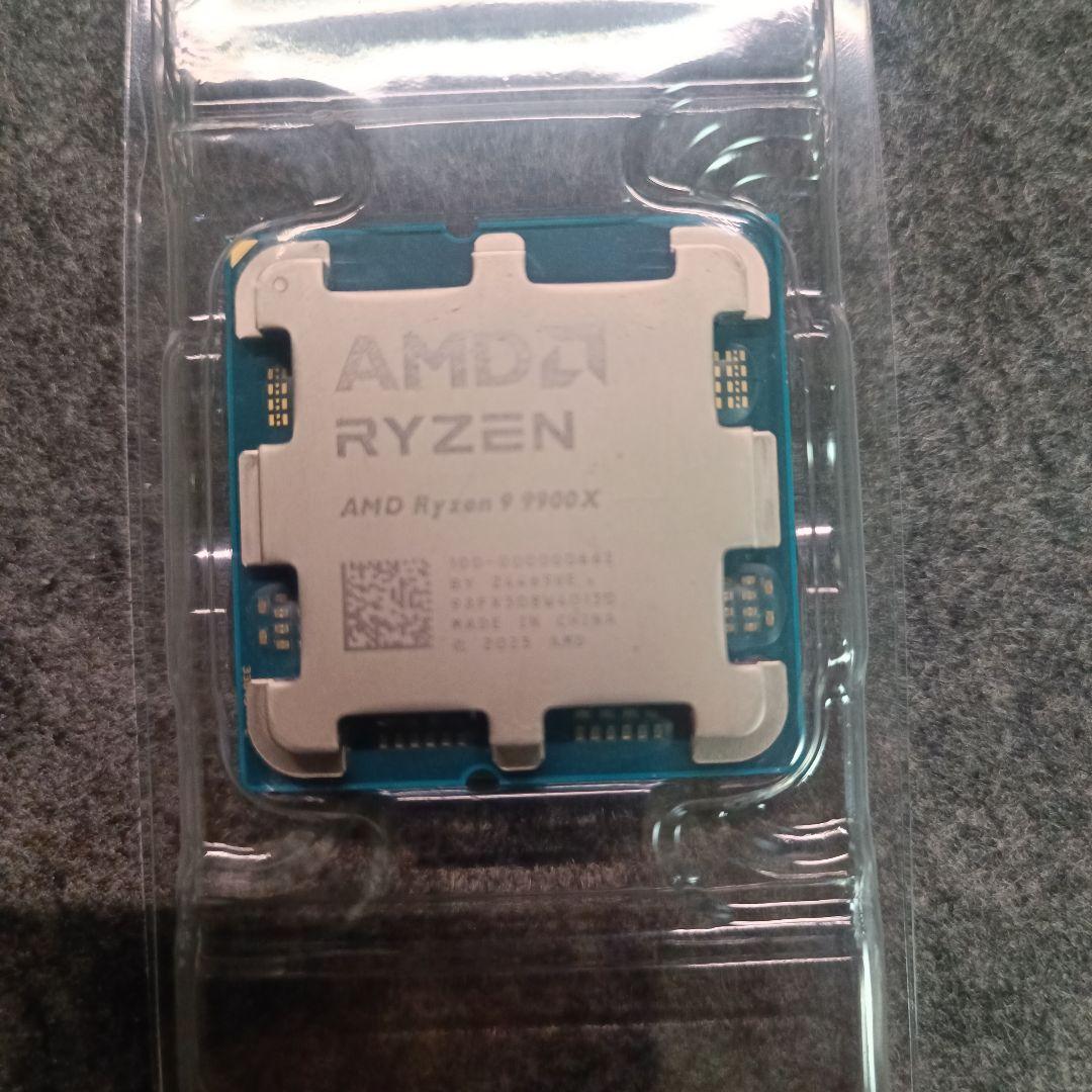 AMD Ryzen 9 9900X CPU バルク ほぼ未使用