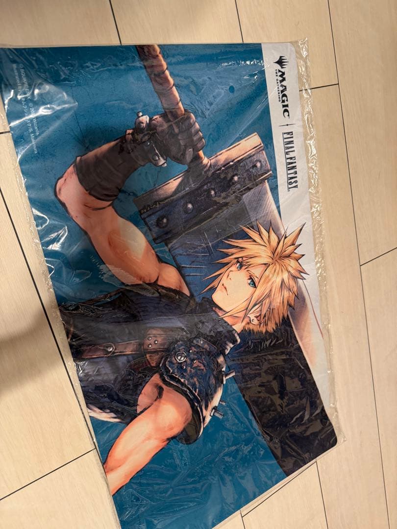 FF MTGコラボ　クラウド　プレイマット　FF限定構築