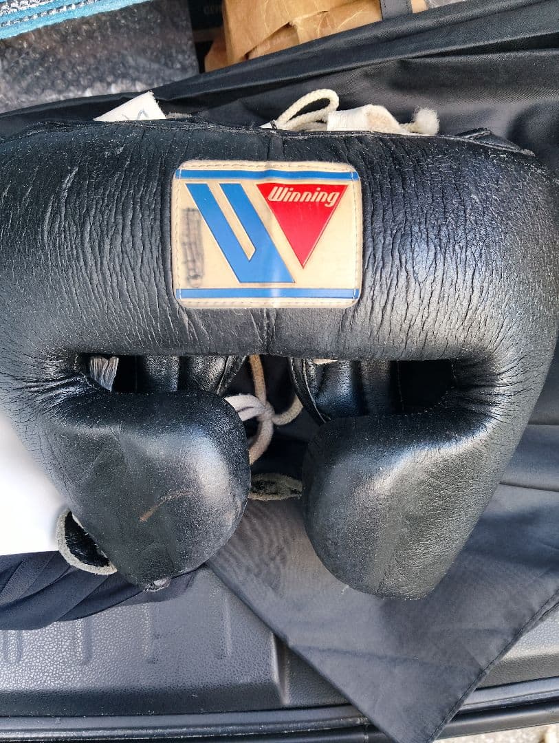 Winning ボクシングヘッドギア ブラック