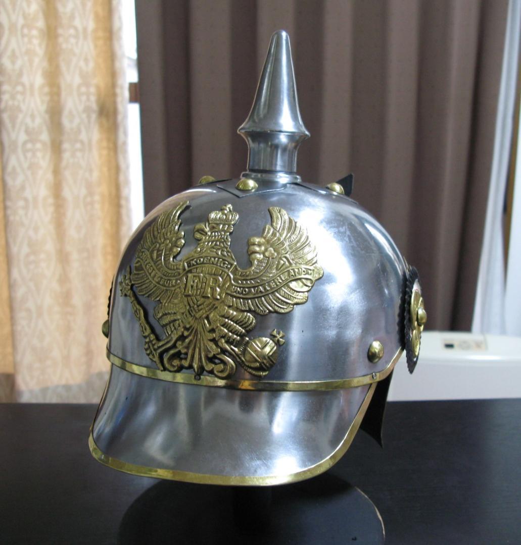 台付！ピッケルハウベ ドイツ帝国 プロイセン王国 スパイクヘルメット