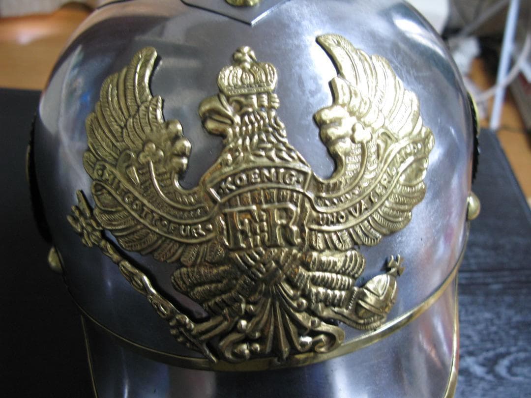 台付！ピッケルハウベ ドイツ帝国 プロイセン王国 スパイクヘルメット