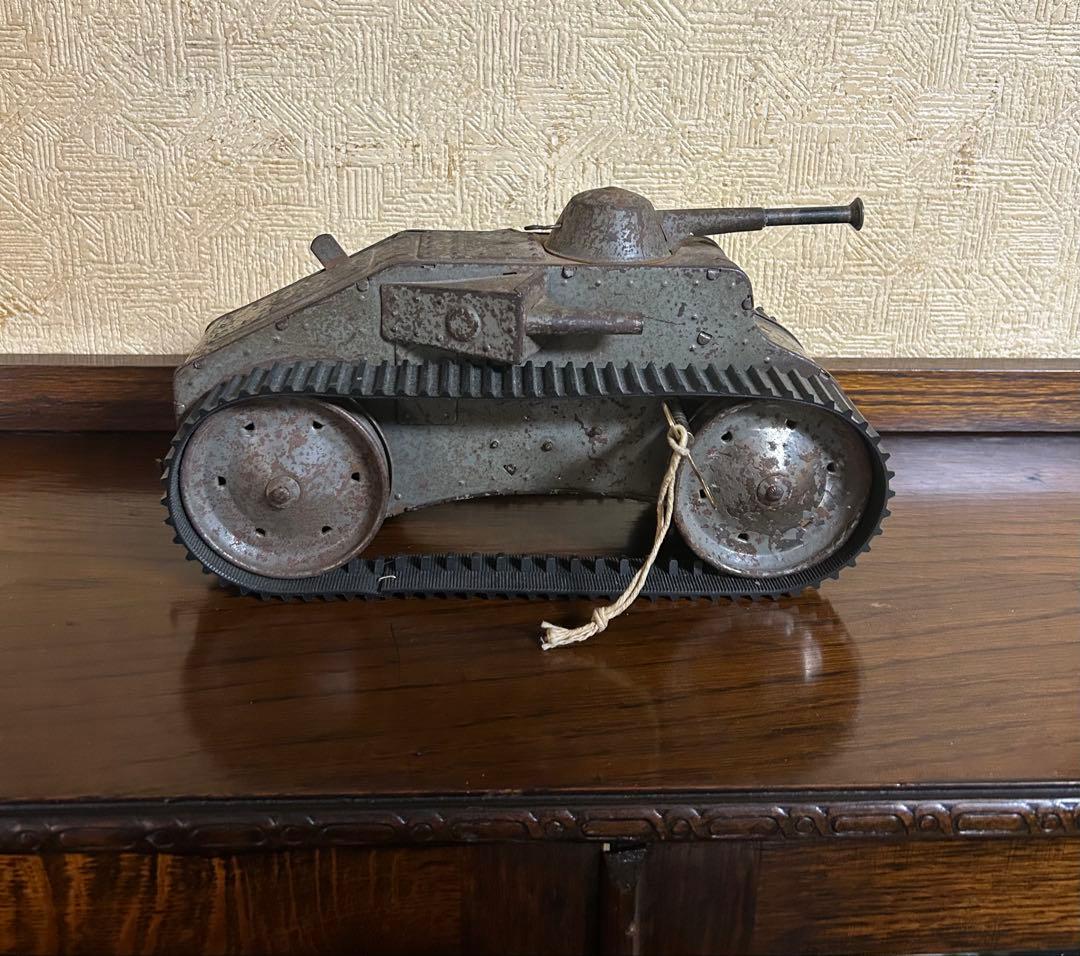 Tri-ang製のブリキ製戦車【アンティーク】