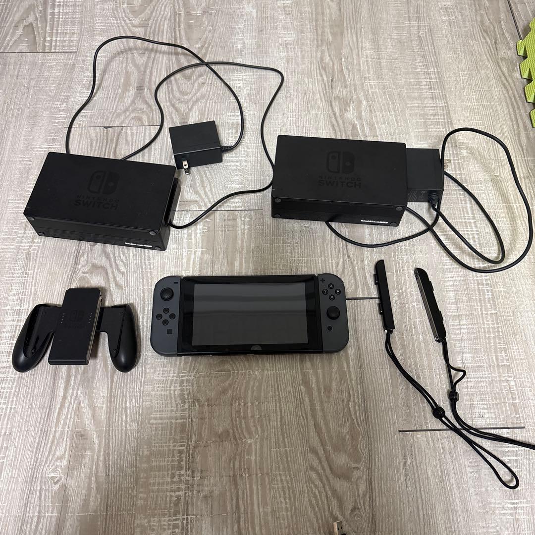 Nintendo Switch グレー 本体 + ドック