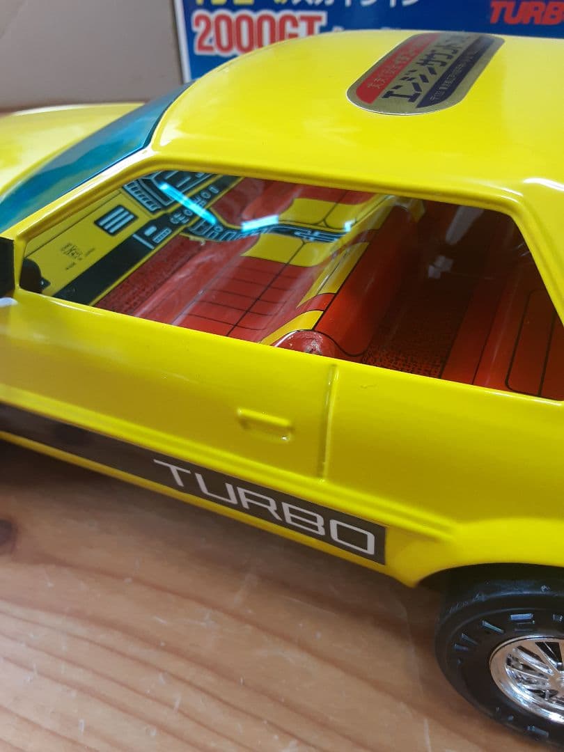 日産スカイライン2000 GT ターボ イチコ　ブリキ　ミニカー　昭和レトロ