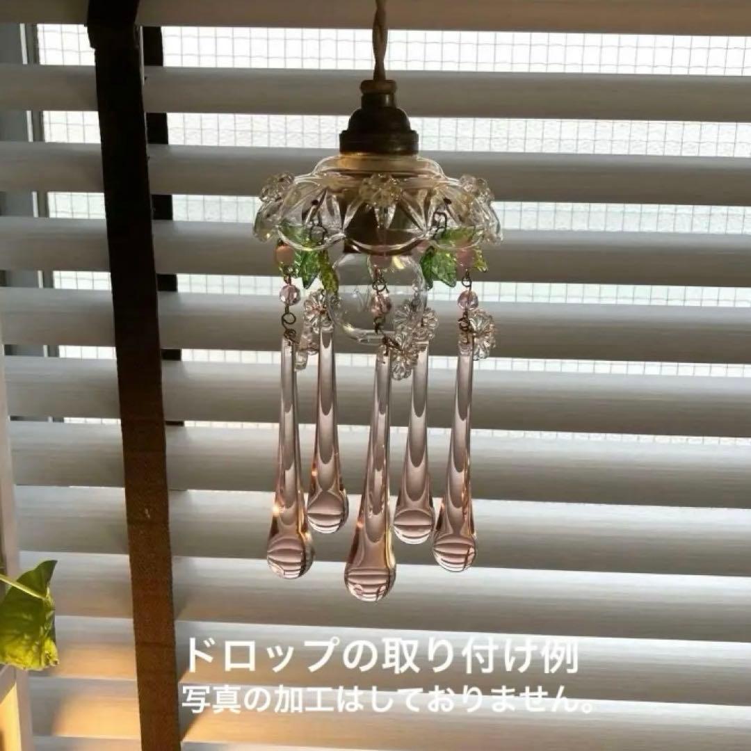 シャンデリア　（1890年）　ドロップパーツ　 ムラーノ アンティーク