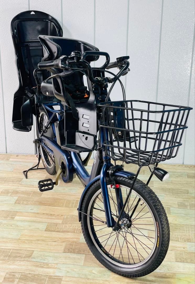 2615パナソニック16アンペア　3人乗り対応子供乗せ　電動アシスト自転車