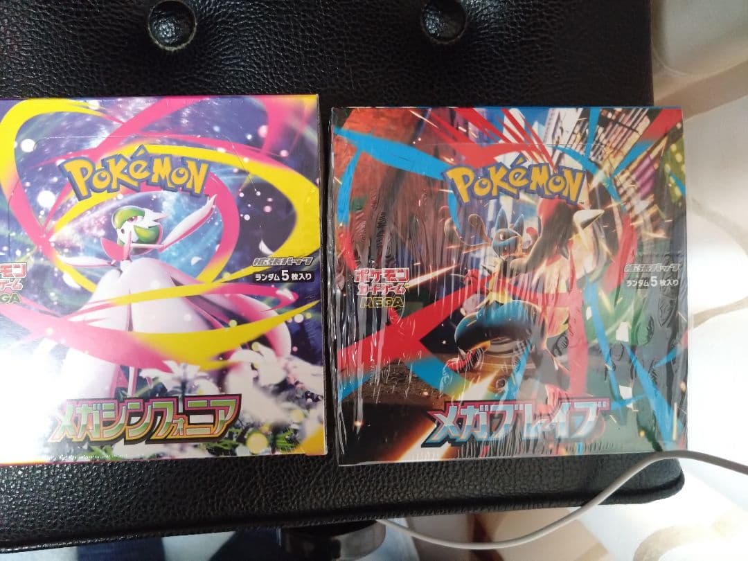 メガブレイブメガシンフォニア 未開封BOX メガブレイブシュリンク破れあり