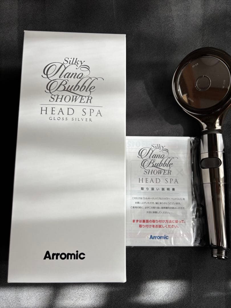 シルキーナノバブルシャワーヘッドスパ