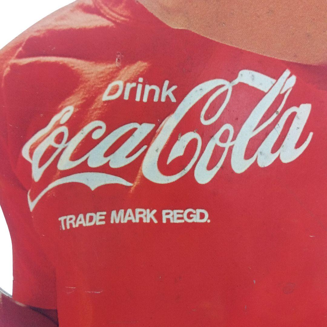 Coca-Cola レトロ女性看板