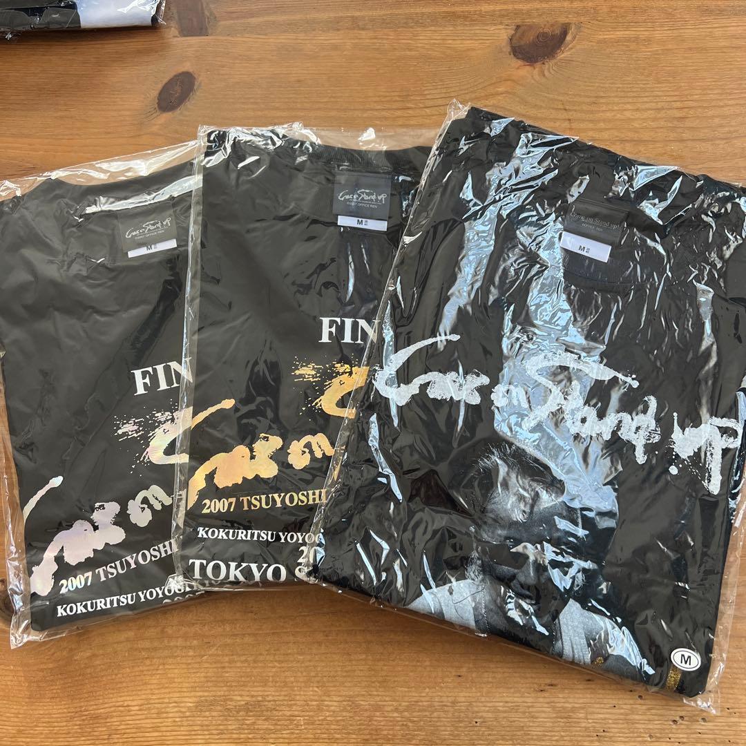 長渕剛　come on stand up Tシャツ　Mサイズ3枚