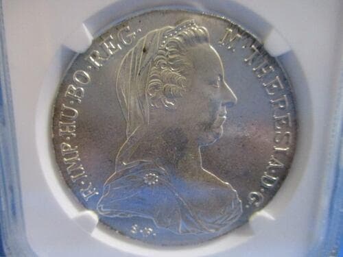 オーストリア マリアテレジア・ターラー銀貨☆リストライク（再鋳貨）／未使用／