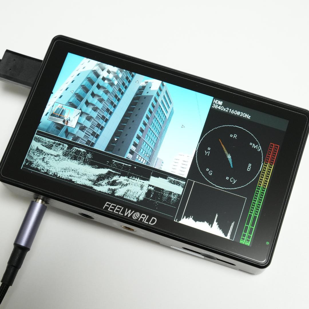 FEELWORLD LUT5 5.5型 3000nit タッチモニター