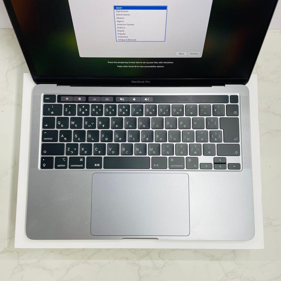 Macbook pro 13インチ M1 16GB 512GB 充放電55回