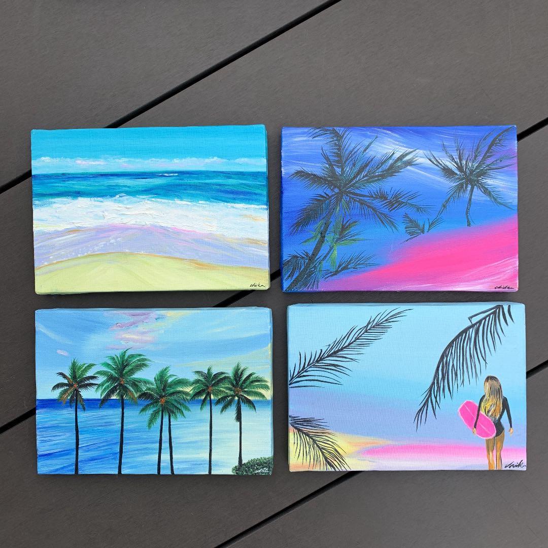 海の絵 インテリア アート 絵 ロンハーマン roku TEN