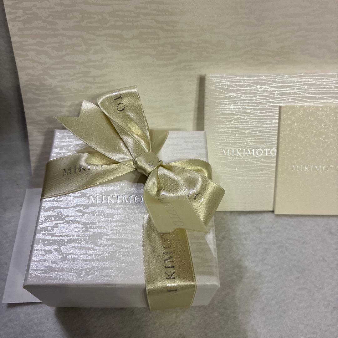 【最終価格】ミキモト　パール　一粒ピアス　未使用品　7.9ミリ