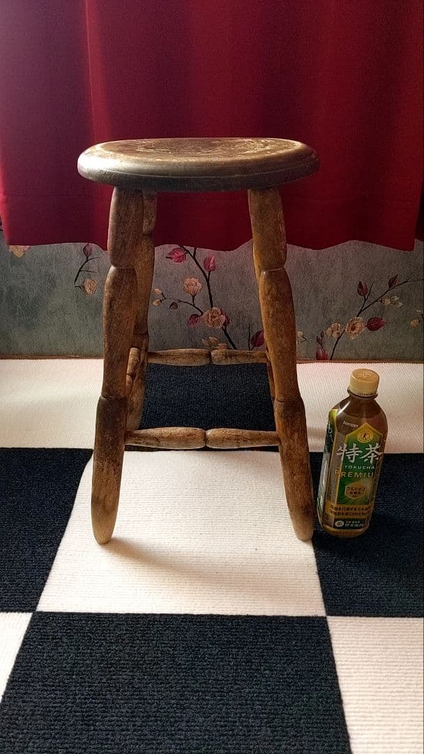 アンティーク　木製小型 スツール