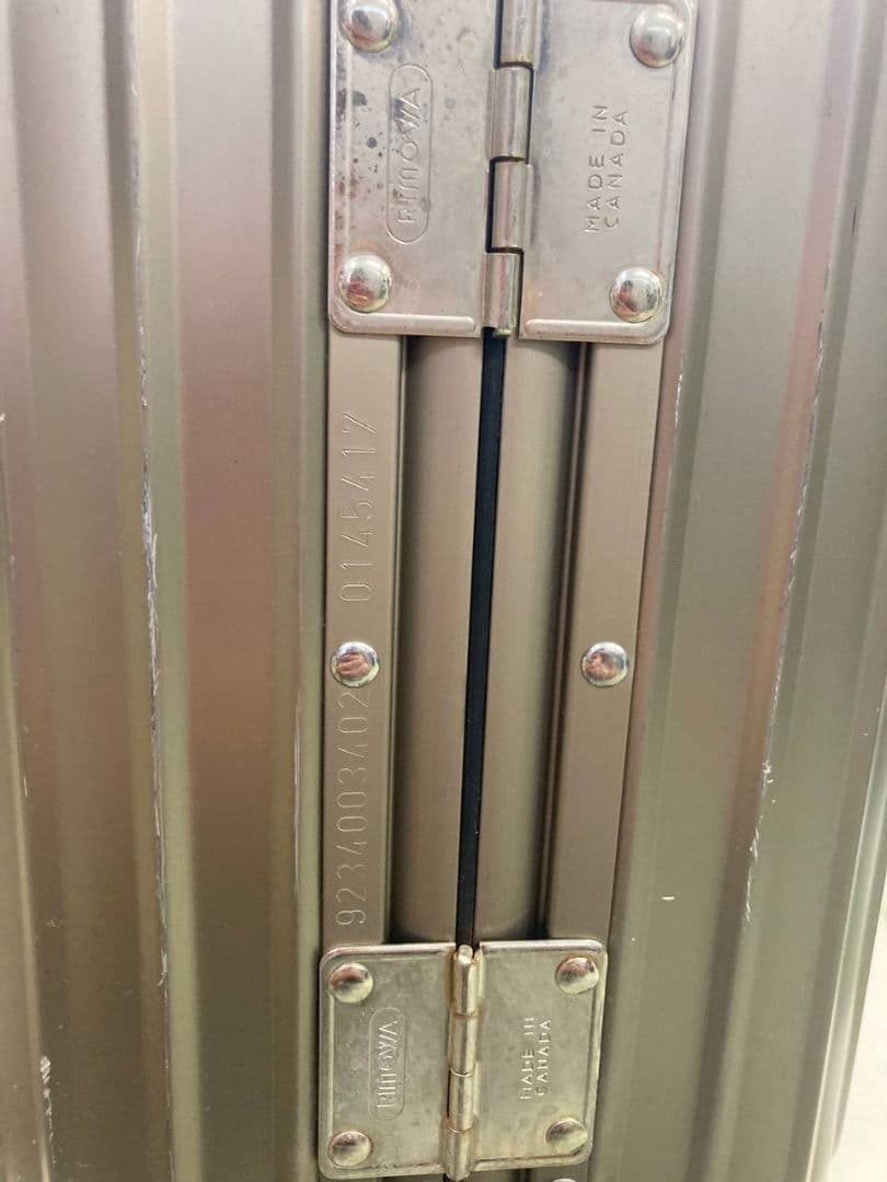 超レア！！RIMOWA リモワ トパーズ チタニウム ビジネストロリー 4輪