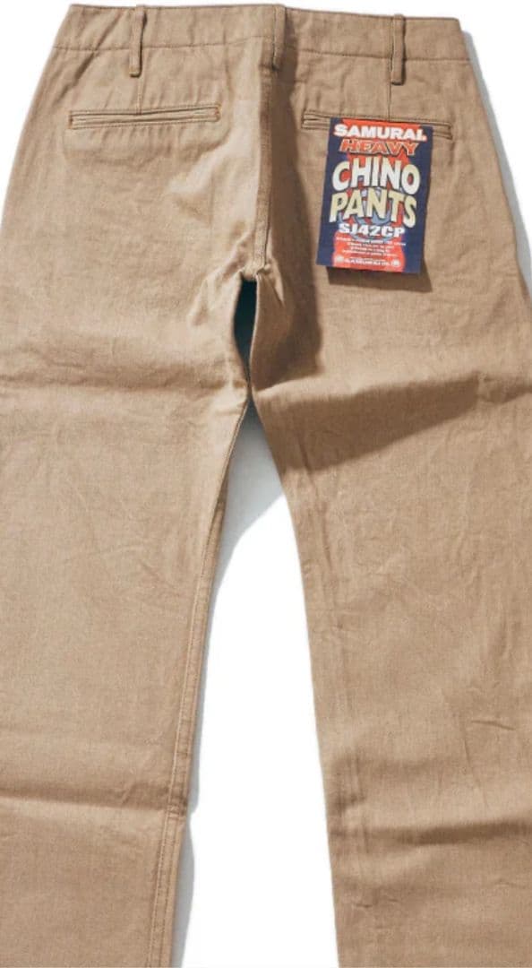 SAMURAI チノパン S142CP サイズ35 ベージュ