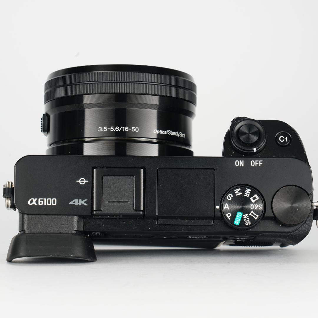 自撮りVlogに最適。4K対応 SONY α6100完動 美品 フルセット