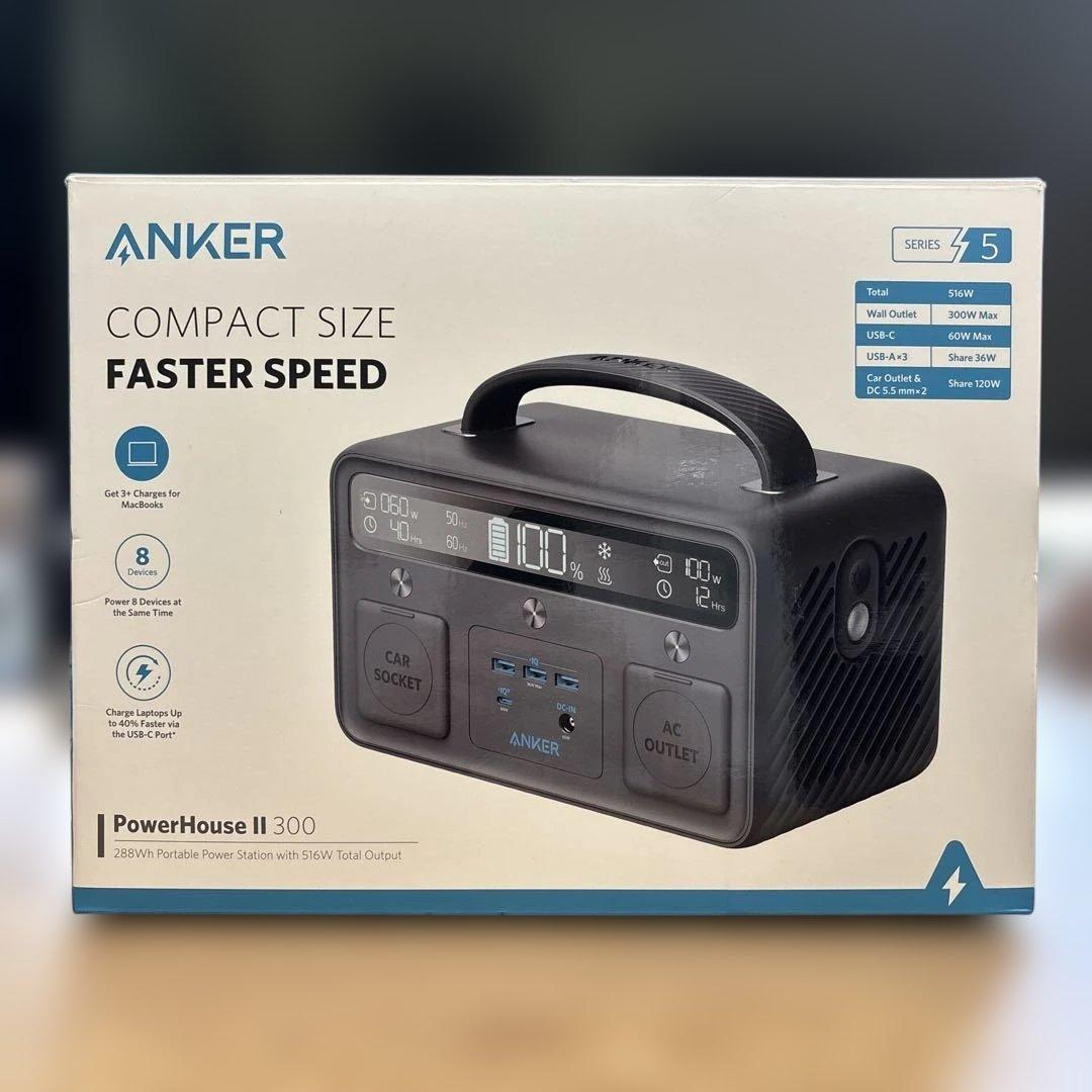 Anker PowerHouse II 300 ポータブル電源