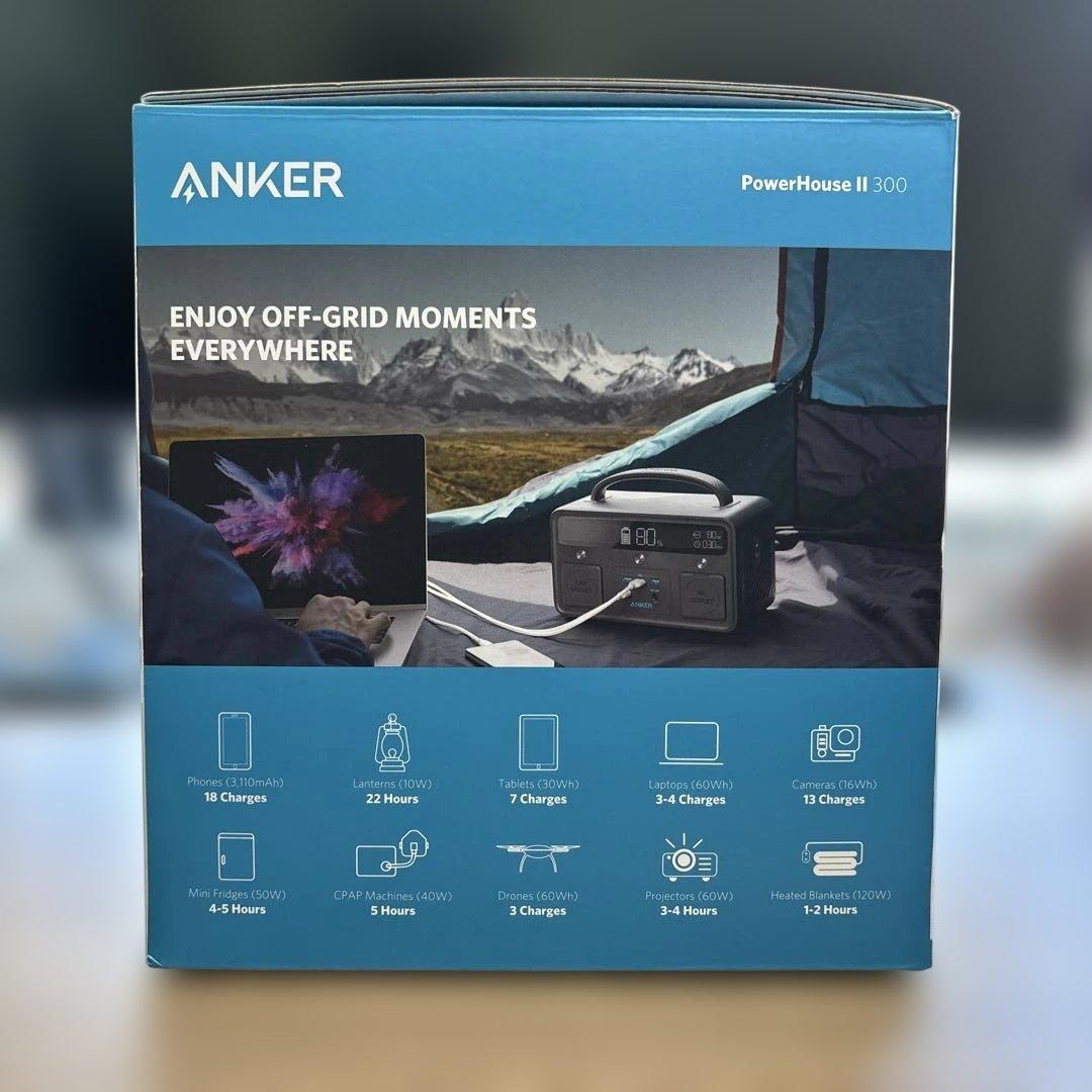 Anker PowerHouse II 300 ポータブル電源