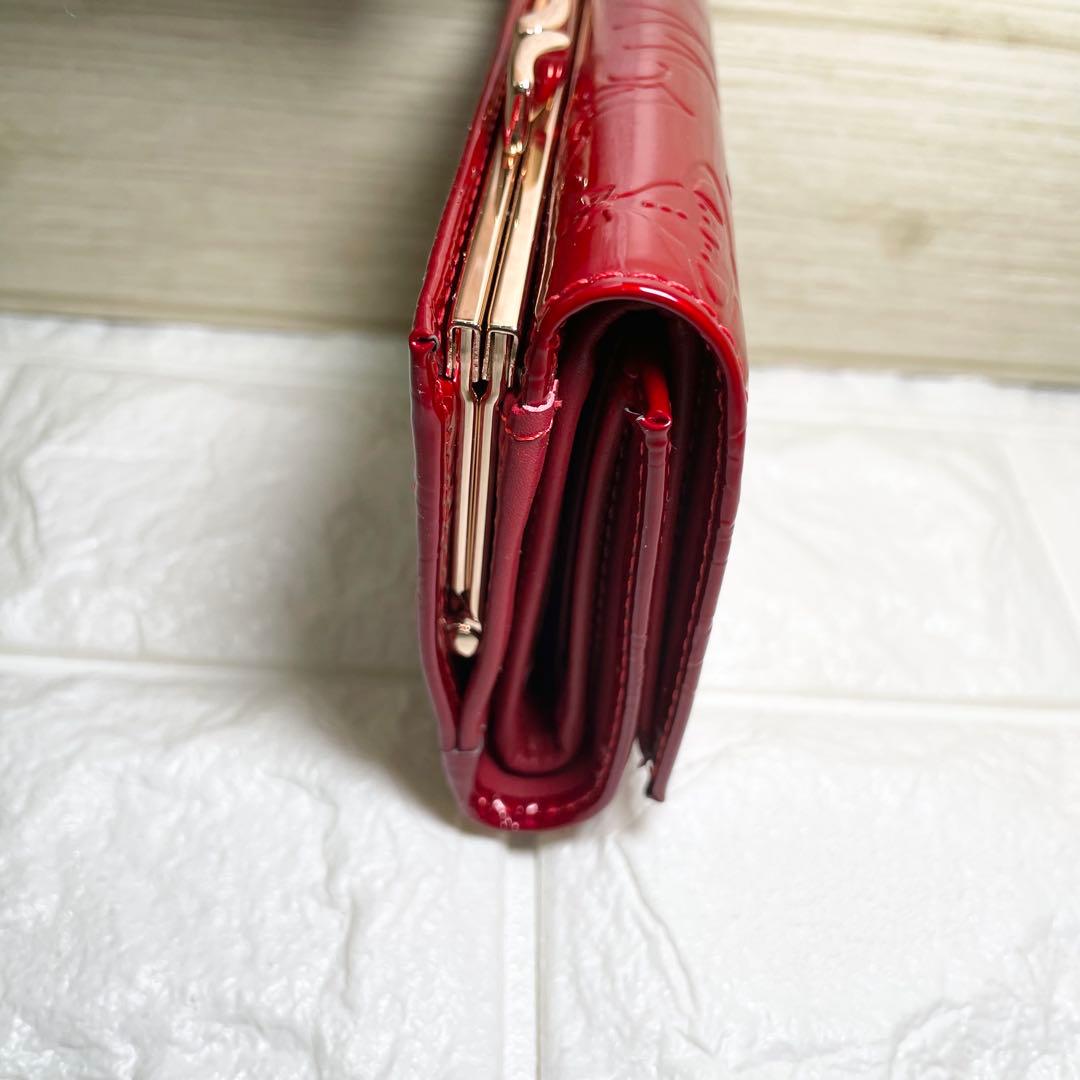 【新品・未使用】Vivienne Westwood 三つ折り財布 バーガンディー