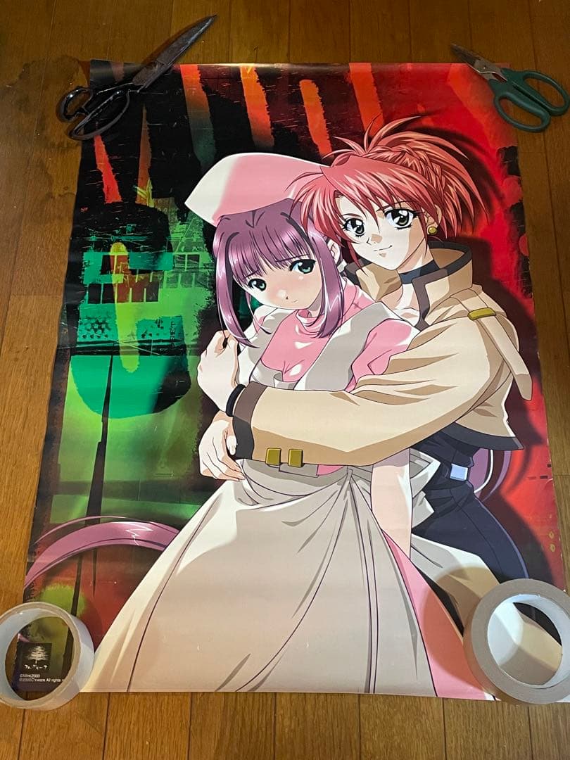 B2ポスター 七瀬恋＆法条まりな 「夜勤病棟/EVE ZERO」 C59グッズ