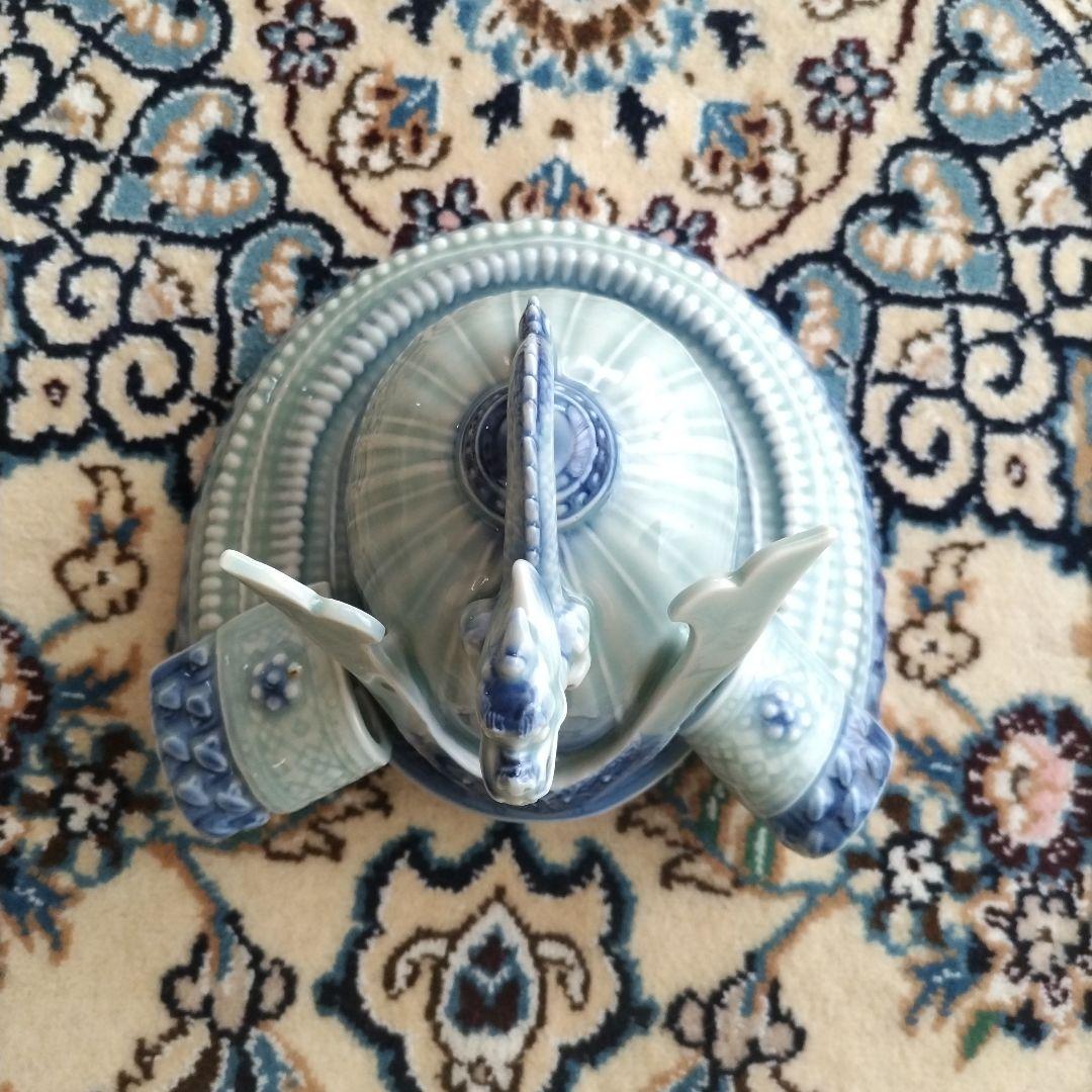 深川製磁 兜 置物 端午の節句 オールド深川 ヴィンテージ