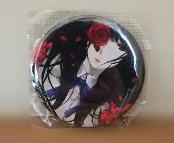 Innocent Grey 花葬　缶バッジ