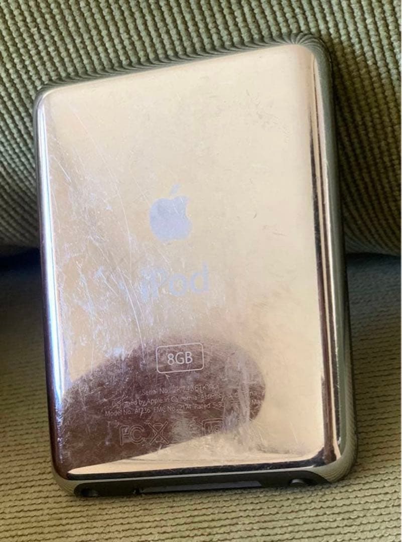 iPod classic4GB シルバー A1236 ケース付属/8GB第3世代