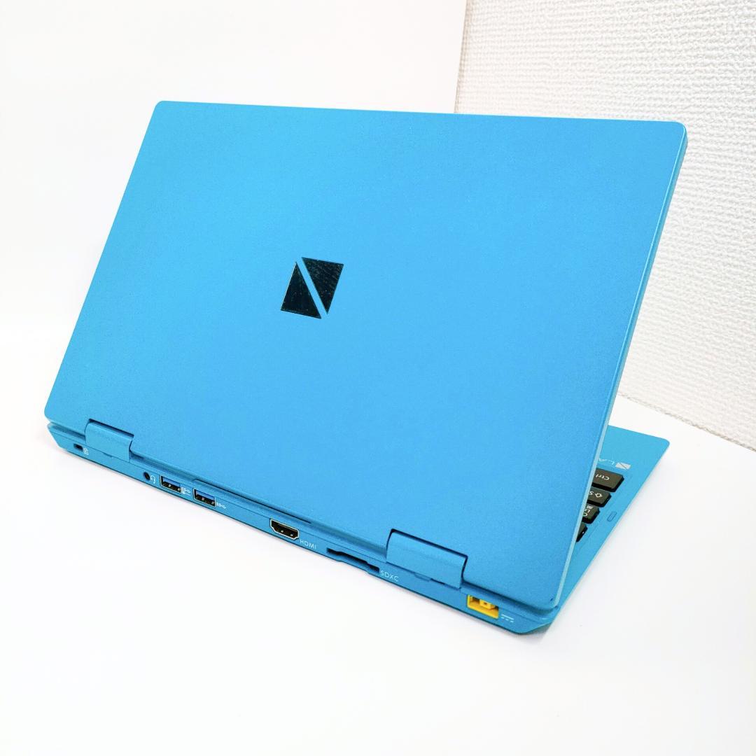 Windows11✨️大人気ブルー/SSD/NEC/小型カメラ付きノートパソコン