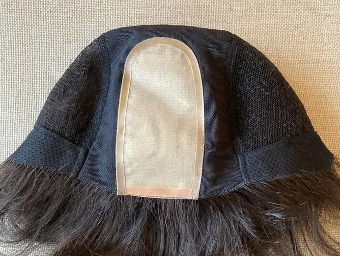 リネアストリア「人毛100％　天使のニュアンスショート」S　ダークブラウン