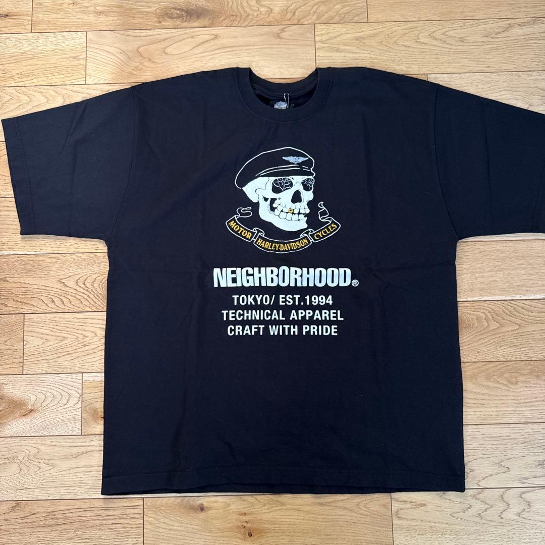 NEIGHBORHOOD Harley-Davidson スカル Tシャツ