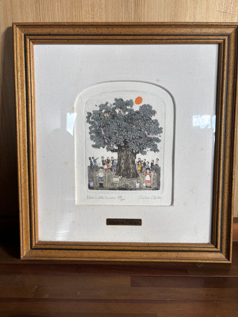 グラハム・クラーク　リトグラフ 限定版