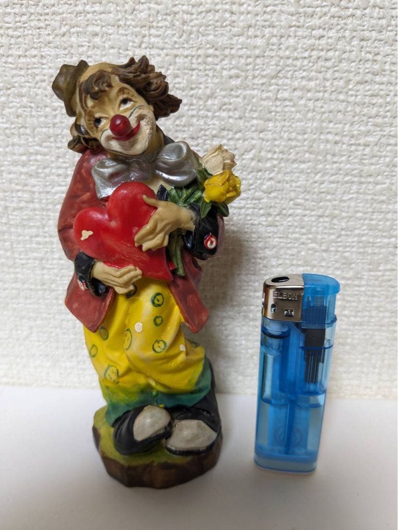 ピエロ　オーナメント　アンティーク　置き物