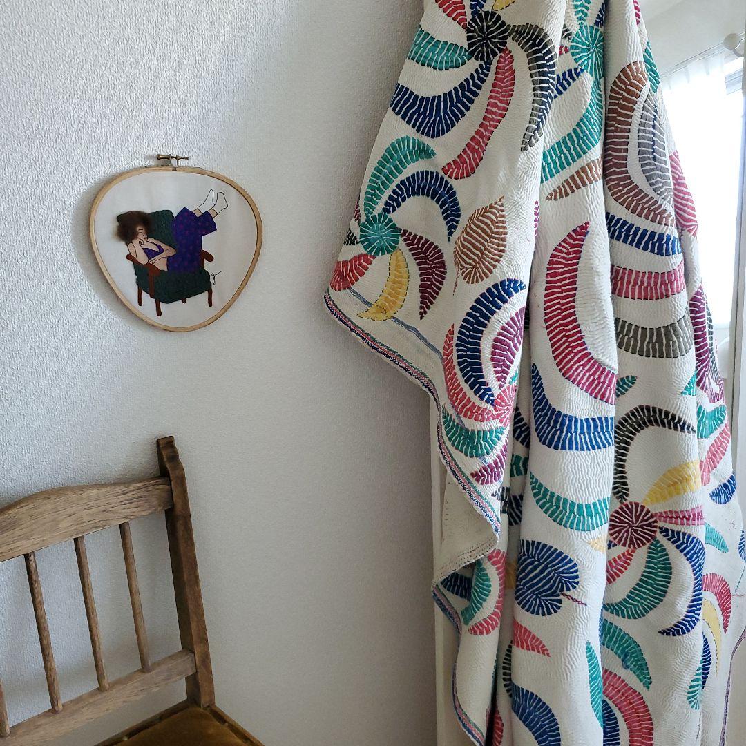 Super Embroidered Quilt＃791