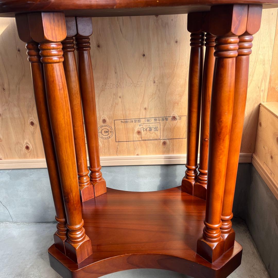 サイドテーブル ビンテージ 木製 コンソールテーブル