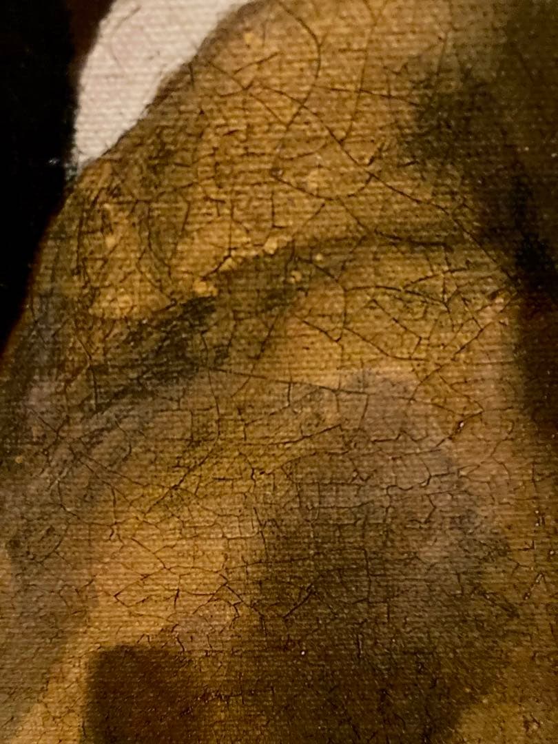 真珠の耳飾りの少女 油彩画