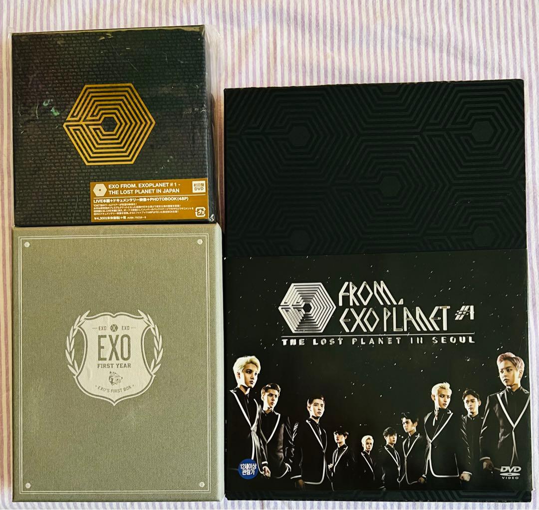 EXO グッズ／アルバム CD DVD トレカ 写真集 FC特典など まとめ売り