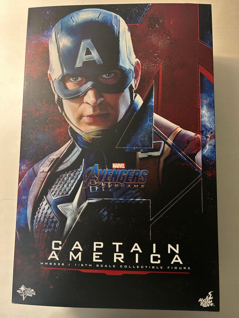 【付属品完備】ホットトイズ キャプテン・アメリカ アベンジャーズ/エンドゲーム