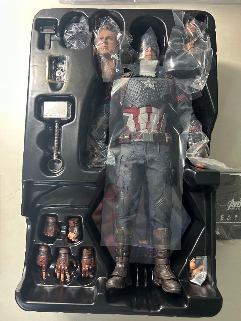 【付属品完備】ホットトイズ キャプテン・アメリカ アベンジャーズ/エンドゲーム