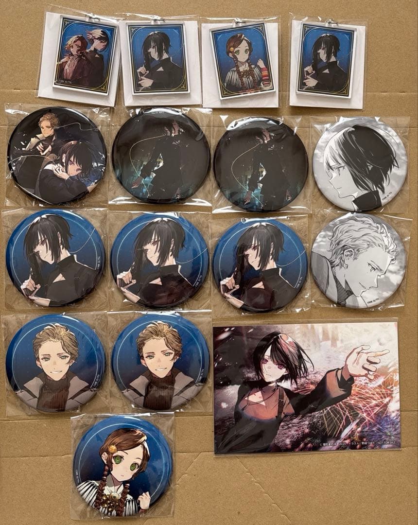 ユア・フォルマ くじ引き堂 オンラインくじ エチカ ハロルド 缶バッジ おまけ賞