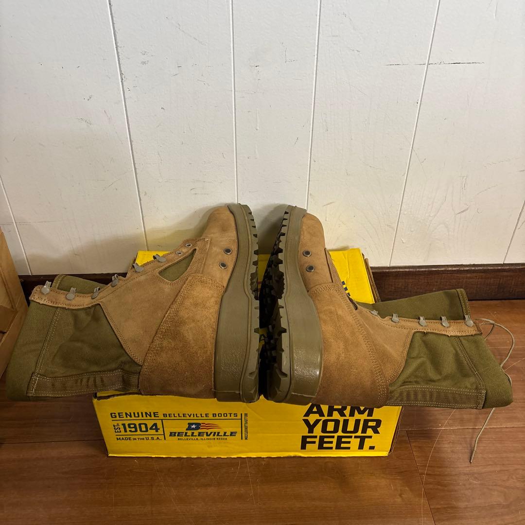 未使用品　米軍　実物　BELLEVILLE ミリタリー ブーツ　32cm