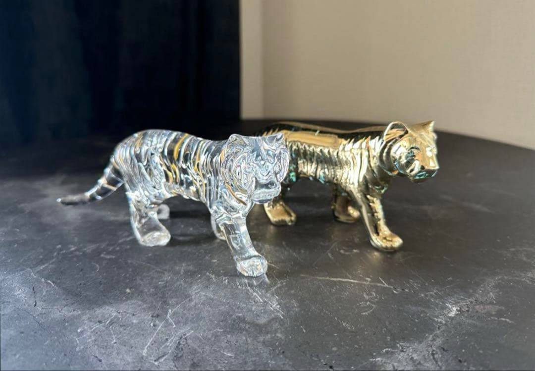 バカラ　クリスタル　虎　寅♡