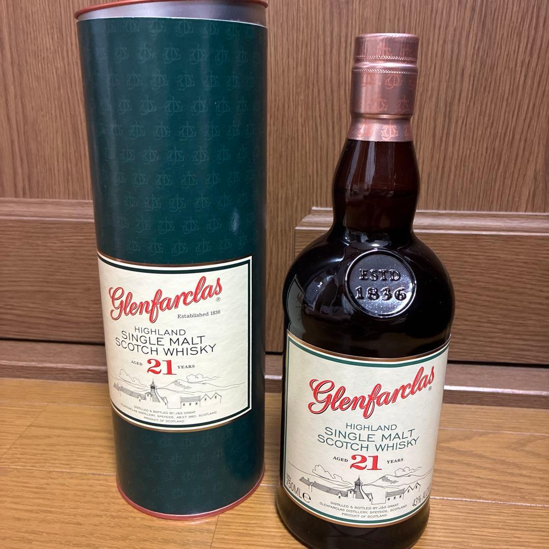 Glenfarclas 21年 シングルモルトスコッチウイスキー