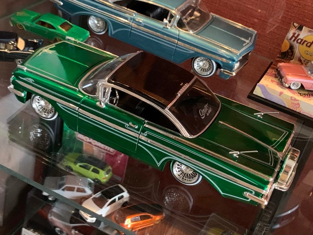 Jada 1/24 1959 シボレー インパラ　ローライダー　グリーン