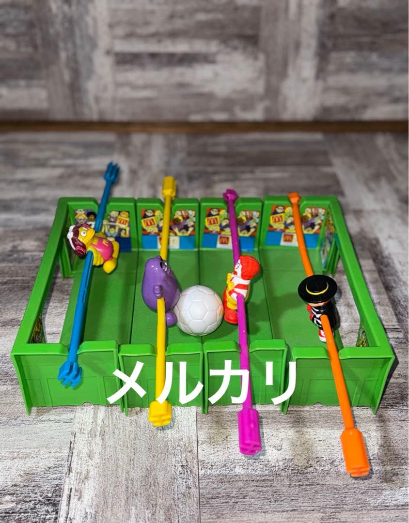 マクドナルド サッカー グリマス ハンバーグラー フィギュア フルコンプ
