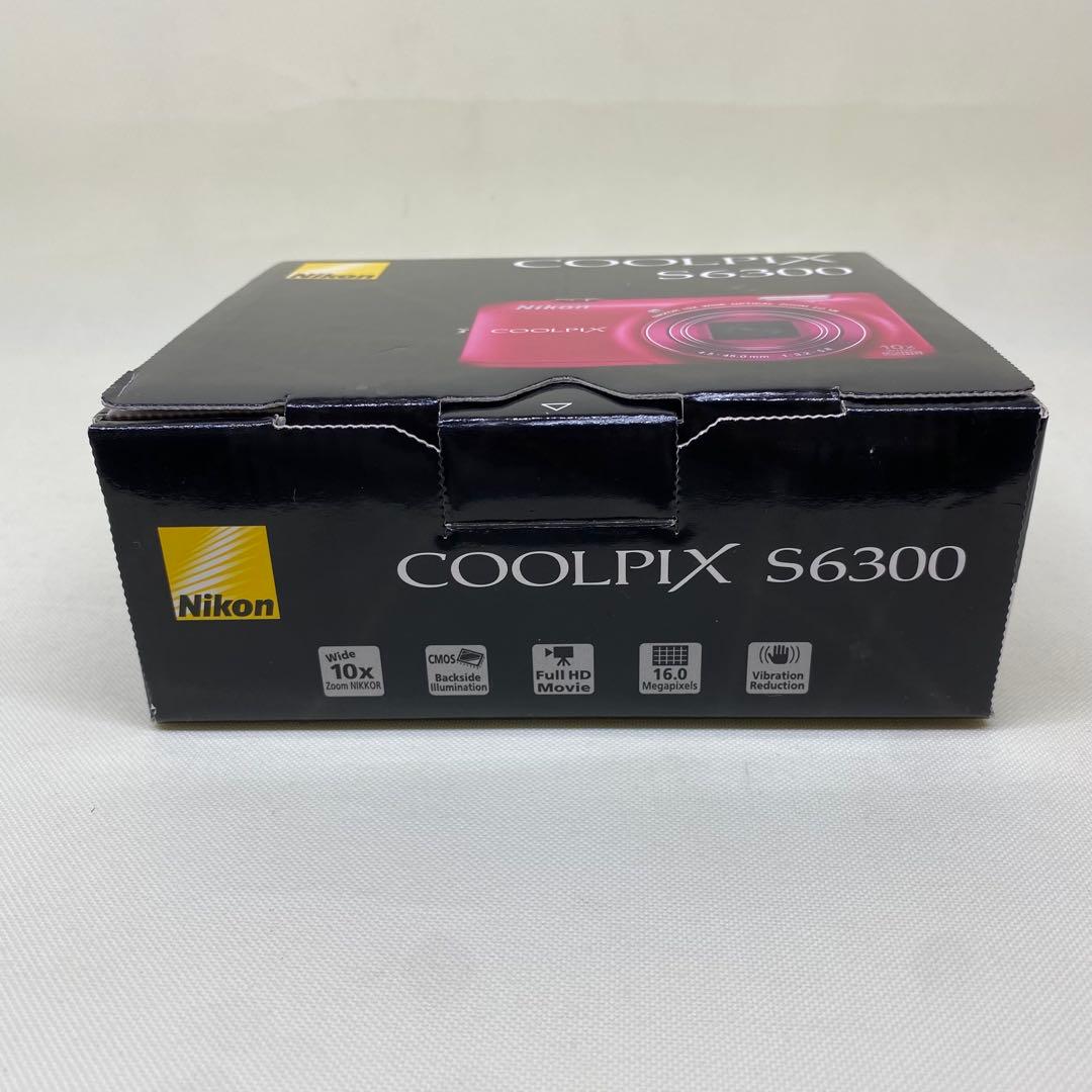 【極美品】Nikon COOLPIX S6300 ピンク 10倍光学ズーム
