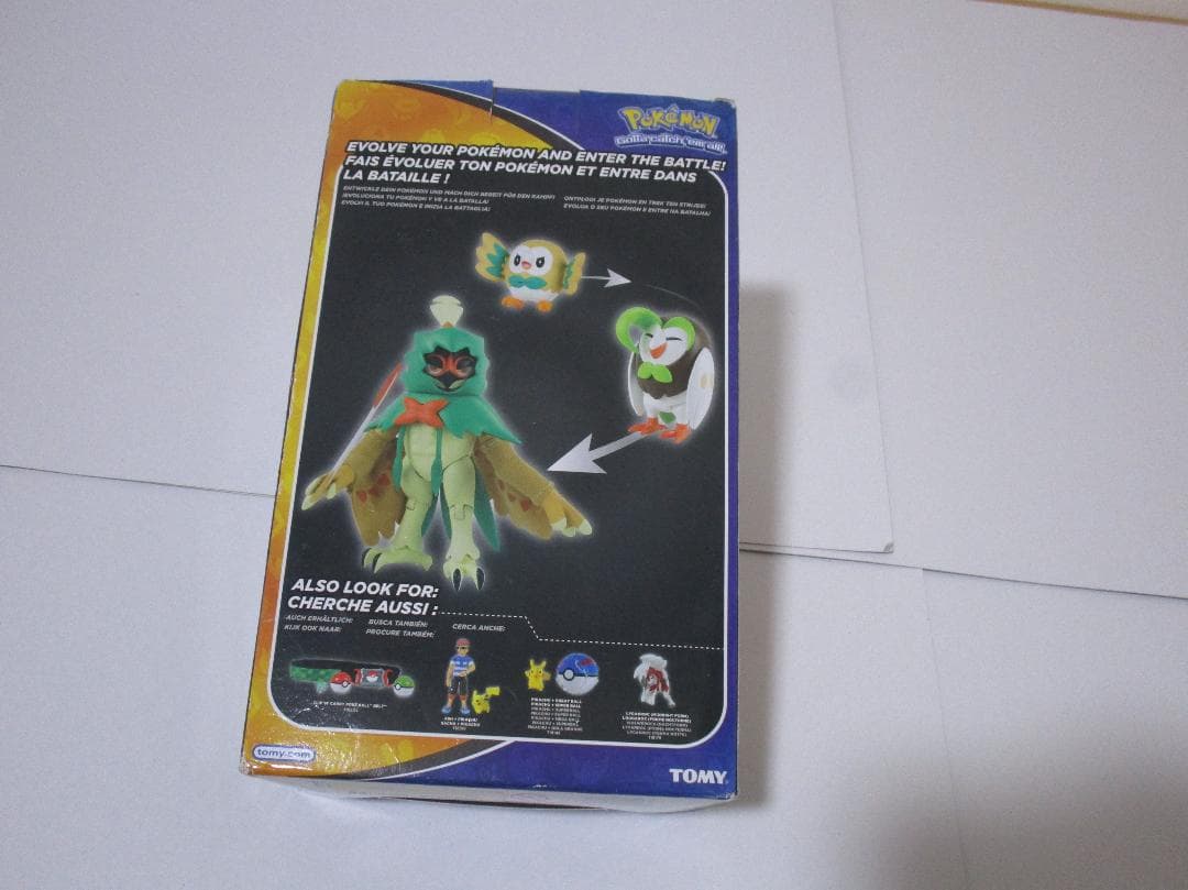 ジュナイパー　フィギュア　DECIDUEYE EVOLUTIONSET　TOMY